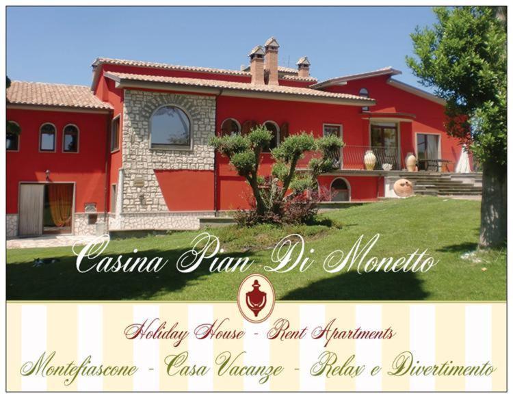 Вилла Casina Pian Di Monetto Монтефьясконе Экстерьер фото