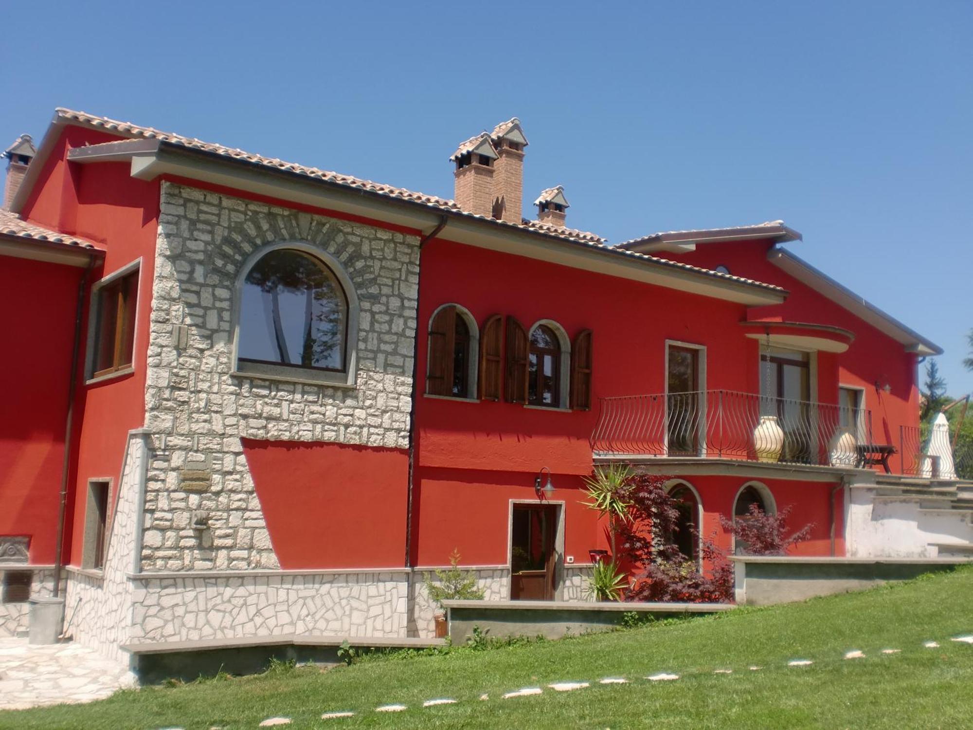 Вилла Casina Pian Di Monetto Монтефьясконе Экстерьер фото