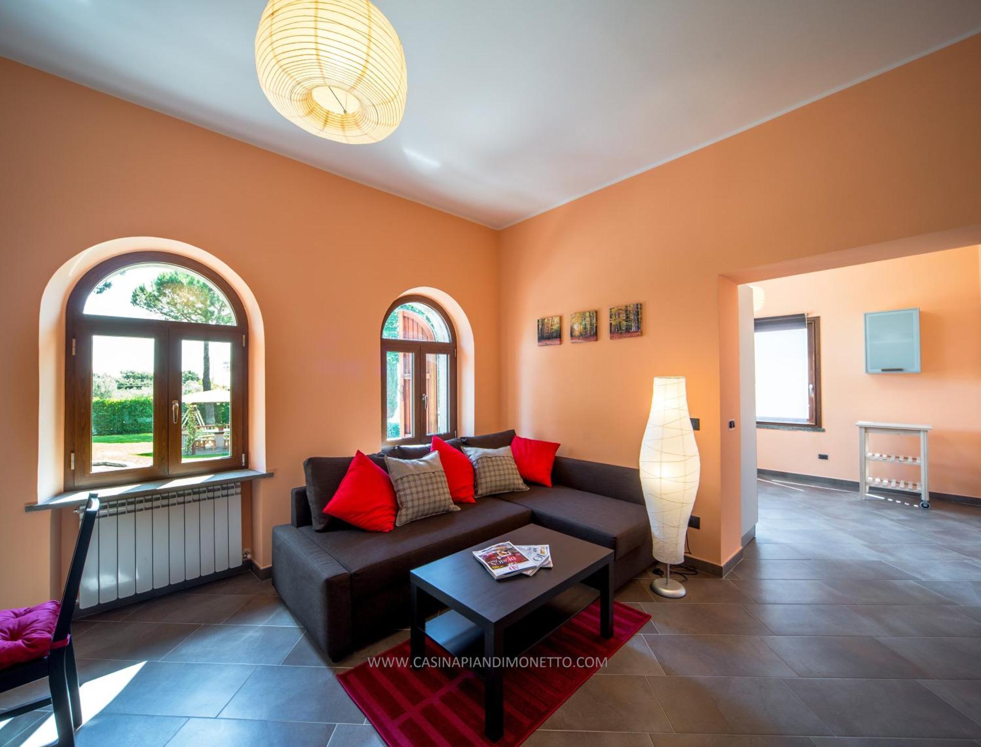 Вилла Casina Pian Di Monetto Монтефьясконе Экстерьер фото